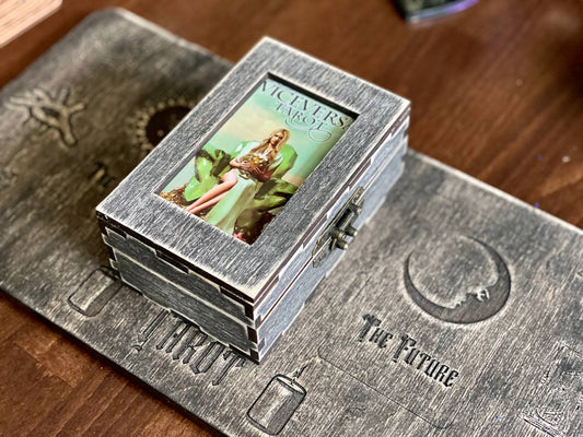 Viceversa Tarot Deck with Wooden Box & Spread Board