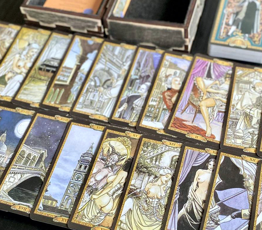Tarot of Casanova Deck, 18+ Love Tarot Cards