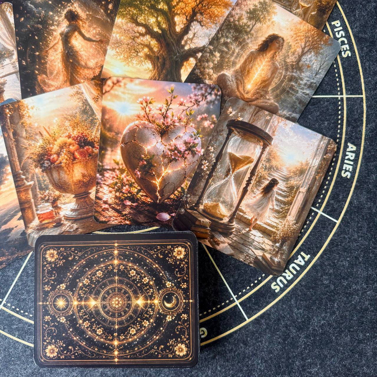 Power of Time Metaphorical Cards, Therapy & Coaching Deck