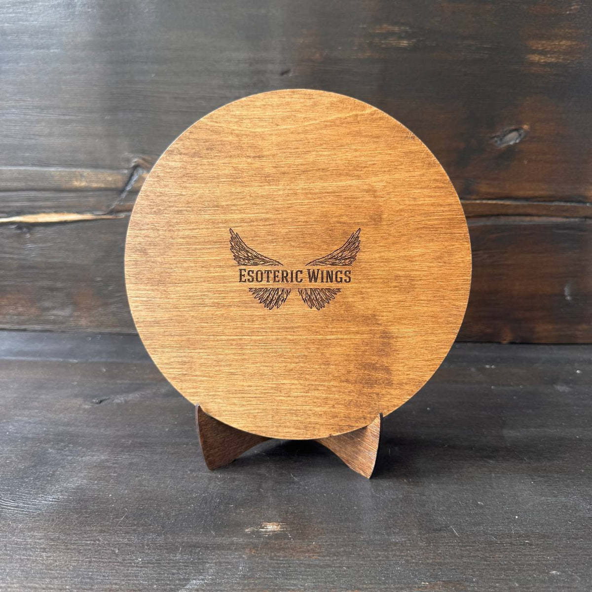 2027 Moon Phase Calendar | Wooden Lunar Planner with Stand