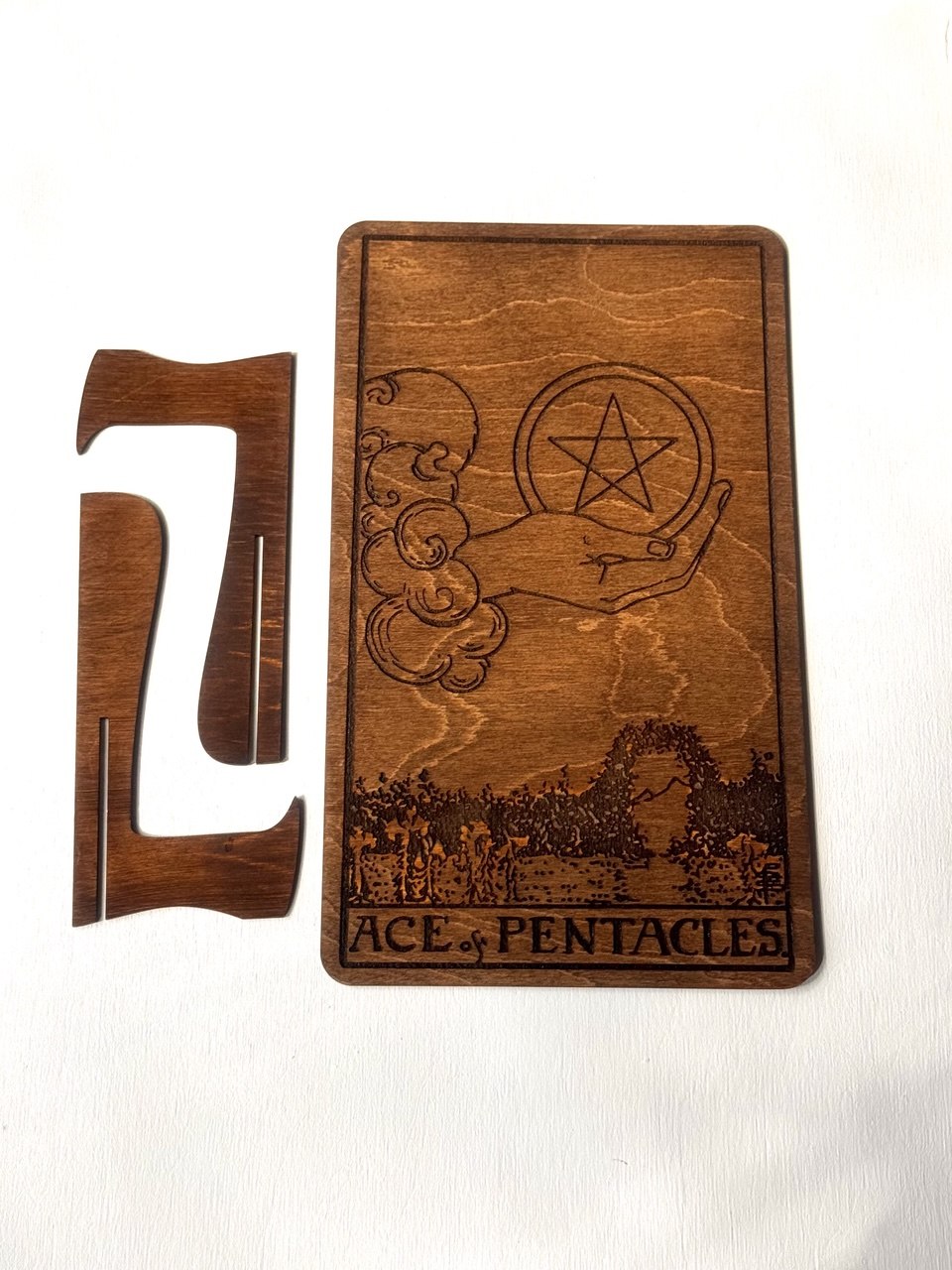 Money Attraction Tarot Decor – Ace of Pentacles