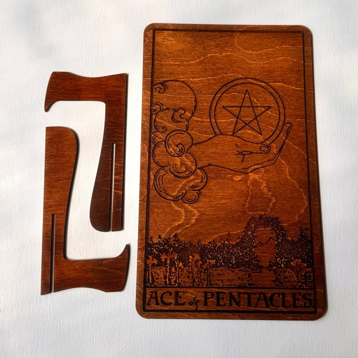 Money Attraction Tarot Decor – Ace of Pentacles