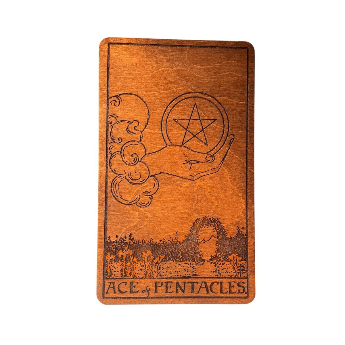 Money Attraction Tarot Decor – Ace of Pentacles