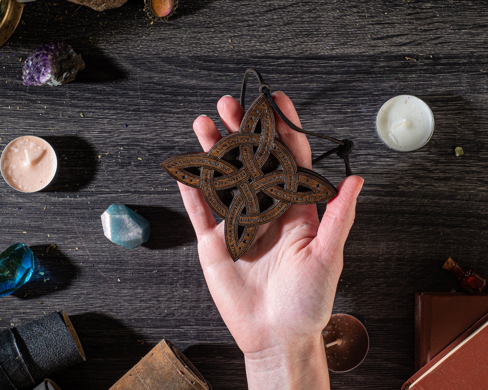 Norse talisman for protection and ritual decor